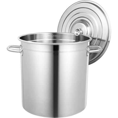 0759224102396 - Gojoy - Kochtopf Groß Suppentopf Edelstahl Nudeltopf 35L Cooking Pot mit Deckel Durchmesser 36 cm Dicke 12 mm