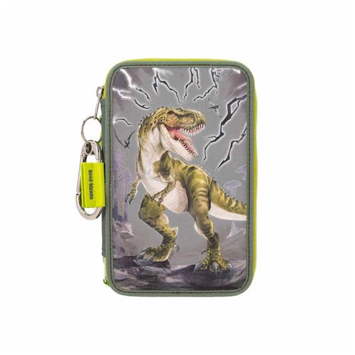 4010070667191 - 3-Fach Federtasche Reflector Dino World 20 x 13 cm 4010070667191 - 3-Fach Federtasche Reflector Dino World 20 x 13 cm