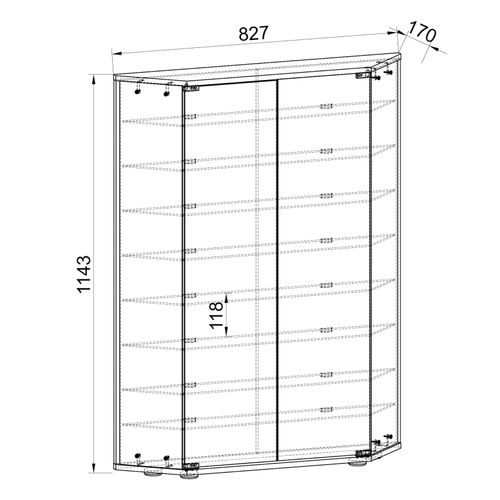 4051814434976 - Glasvitrine stehend Vitrine Glas mit ESG-Sicherheitsglas Maße ca H 114 x B 83 x T 17 cm Standvitrine Glas Modern und platzsparend Glas Vitrinenschrank – Cenila XL 4051814434976 - Glasvitrine stehend Vitrine Glas mit ESG-Sicherheitsglas Maße ca H 114 x B 83 x T 17 cm Standvitrine Glas Modern und platzsparend Glas Vitrinenschrank – Cenila XL