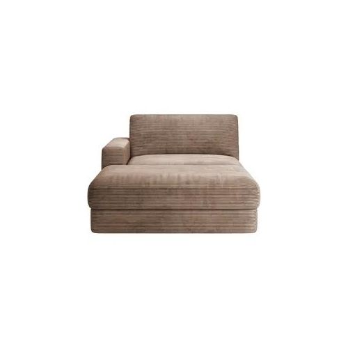 4057651653518 - Recamiere RAUMID Innovid braun (latte) B132cm H87cm T196cm 100% Polyester Sofas Modernes Modul-Polsterprogramm