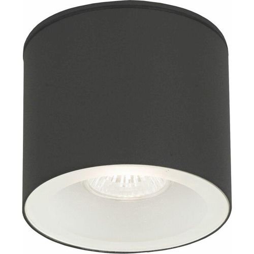 4251334798118 - Licht-erlebnisse - Außenstrahler Deckenlampe Grau Hexa