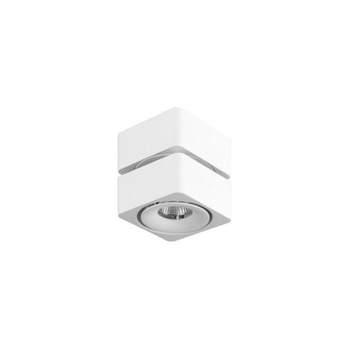 8445386104157 - Leds-c4 - Forlight Fox Plafón de Techo de Superficie Orientable con Luz led Blanco Cálido 3000K 656lm Color Blanco