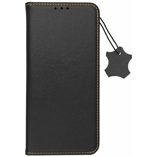 4255698258691 - Cofi 1453 - Smart Pro Echt Leder Hülle Tasche kompatibel mit Xiaomi Redmi 13c Schwarz