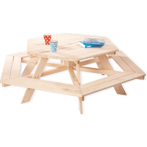 4035769026363 - Pinolino Kindersitzgarnitur Nicki 6-Eck natur 4035769026363 - Pinolino Kindersitzgarnitur Nicki 6-Eck natur