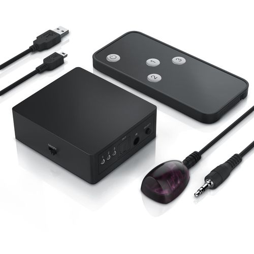 4251259168362 - CSL 3x1 SPDIF Switch Audio Umschalter mit Fernbedienung 3x Toslin zu 1x Toslink 4251259168362 - CSL 3x1 SPDIF Switch Audio Umschalter mit Fernbedienung 3x Toslin zu 1x Toslink