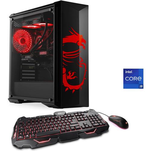 4061474211442 - CSL Gaming-PC HydroX V29583 MSI Dragon Advanced Edition Computer Gr Microsoft Windows 11 Home (64 Bit) 32 GB RAM 1000 GB SSD schwarz Gaming PCs