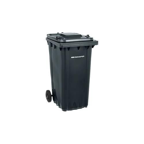 4052941277153 - SSI Schäfer Mülltonne PRO 240 WAVE 240 l fahrbar schwarzgrau