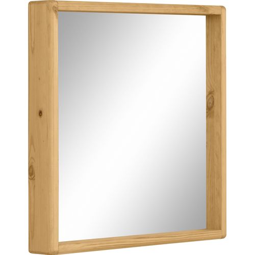 4029686723214 - Badspiegel OTTO PRODUCTS Jorrick beige (natur) B60cm H60cm T8cm FSC-zertifiziertes Massivholz Spiegel Rahmen aus FSC-zertifiziertem Massivholz Kiefer Breite 60 cm