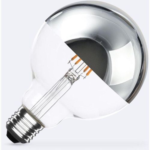 8445044176175 - LED-Glühbirne Filament E27 6W 600 lm G95 Chrome Reflect No Flicker 2200K Warmweiß 8445044176175 - LED-Glühbirne Filament E27 6W 600 lm G95 Chrome Reflect No Flicker 2200K Warmweiß