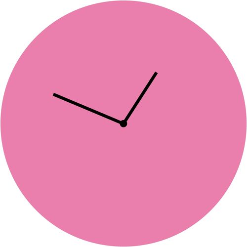 4049009857198 - Wanduhr LEGER HOME BY LENA GERCKE Sanja Wanduhren Gr T 15 cm pink Wanduhren