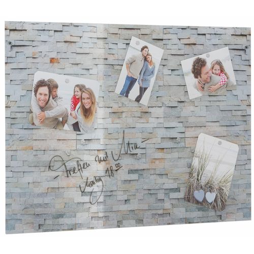 4049008833681 - Home affaire Magnettafel »Stone Wall« (1 tlg) Memoboard Acrylglas Stein magnetisch Tafel 4049008833681 - Home affaire Magnettafel »Stone Wall« (1 tlg) Memoboard Acrylglas Stein magnetisch Tafel