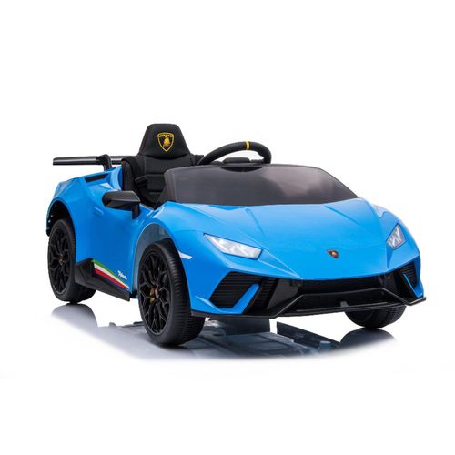 4066708826508 - Elektro-Kinderauto Lamborghini Huracan gelb - Kinderauto - Elektroauto - Ledersitz und Sicherheitsgurt