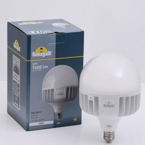 8031874200076 - Hochleistungs-LED-Lampe E27 - 60W - - ø 138 mm - Neutralweiß