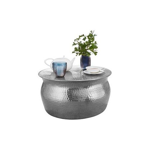 4250950272309 - WOHNLING Couchtisch Aluminium silber 600 x 600 x 305 cm