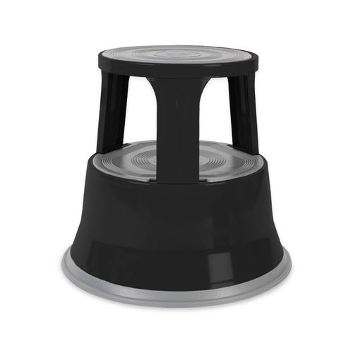 4251041694987 - Rollhocker Elefantenfuß Stahl Hocker für Büro oder Gewerbe