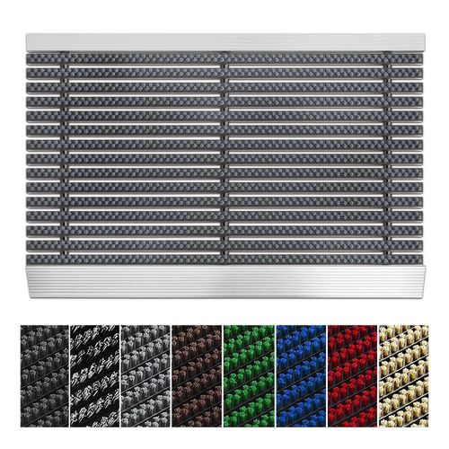 4059382029525 - Floordirekt Hochleistungsmatte Profi Brush Bürsten Grau