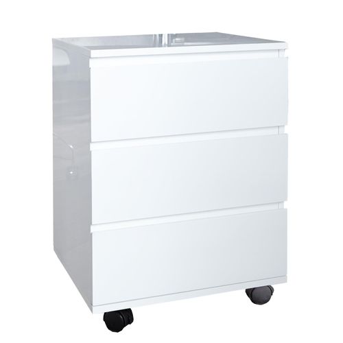 4250243531496 - riess-ambiente Rollcontainer BIG DEAL - 45cm weiß Hochglanz 3 Schubladen modern 4250243531496 - riess-ambiente Rollcontainer BIG DEAL - 45cm weiß Hochglanz 3 Schubladen modern