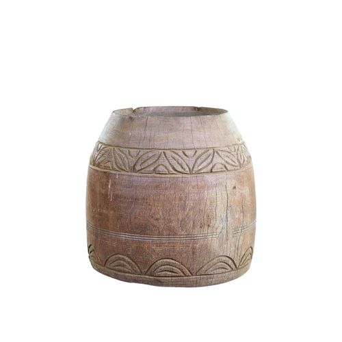 5712750347551 - Chic Antique Grimaud Deko Vase aus Holz H32 Ø325 cm natur 5712750347551 - Chic Antique Grimaud Deko Vase aus Holz H32 Ø325 cm natur