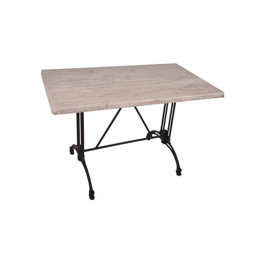 4059865631917 - Bistrotisch Set Washington Pine 110x70cm Tischgestell Alu schwarz Garten Tisch 4059865631917 - Bistrotisch Set Washington Pine 110x70cm Tischgestell Alu schwarz Garten Tisch