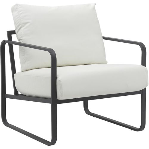 4255716314279 - Lounger Manea I Relaxsessel Kunstleder Oder Stoff Bezug I Mit Stabilem Metallgestell I Gepolsteter Clubsessel