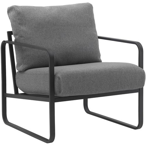 4255716314316 - Lounger Manea I Relaxsessel Kunstleder Oder Stoff Bezug I Mit Stabilem Metallgestell I Gepolsteter Clubsessel