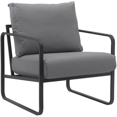 4255716314231 - Lounger Manea I Relaxsessel Kunstleder Oder Stoff Bezug I Mit Stabilem Metallgestell I Gepolsteter Clubsessel