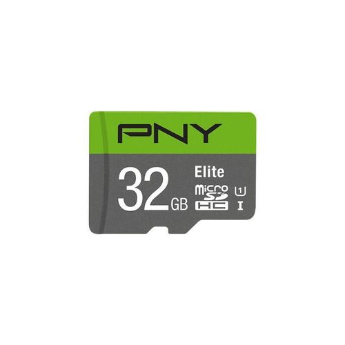 0751492593739 - PNY Elite MicroSD SD - 100MB s - 32GB