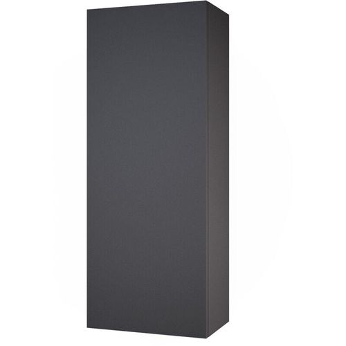 4066731343416 - Hängeschrank Badschrank Badezimmerschrank Gloria Anthrazit 33 x 84 cm modern Badezimmer Tür 3 Fächer