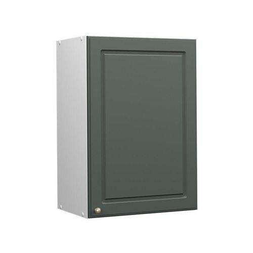 4066731051137 - Hängeschrank Küchenschrank Küchenmöbel Fame-Line Weiß Grün-Gold Landhaus 50 cm Küche Einbauküche Hängeschrank Drehtür Einlegeboden Küchenzeile