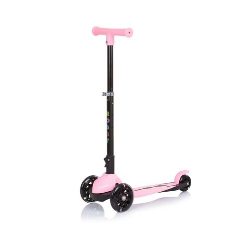 3800931055622 - Kinderroller Robby 3 LED-Räder Lenker höhenverstellbar klappbar Bremse rosa 3800931055622 - Kinderroller Robby 3 LED-Räder Lenker höhenverstellbar klappbar Bremse rosa