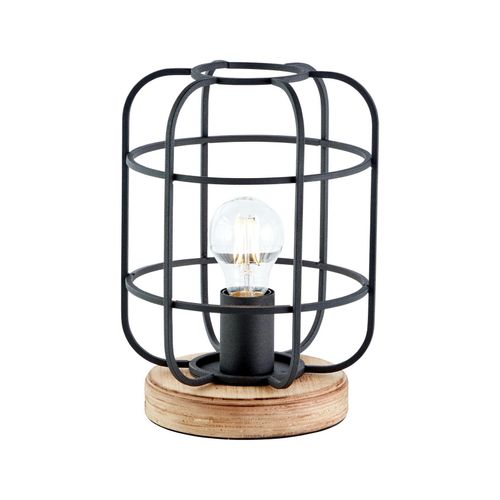 4004353379451 - Lampe Gwen Tischleuchte antik holz schwarz korund Metall Holz 1x A60 E27 40WNormallampen (nicht enthalten) - braun - Brilliant 4004353379451 - Lampe Gwen Tischleuchte antik holz schwarz korund Metall Holz 1x A60 E27 40WNormallampen (nicht enthalten) - braun - Brilliant