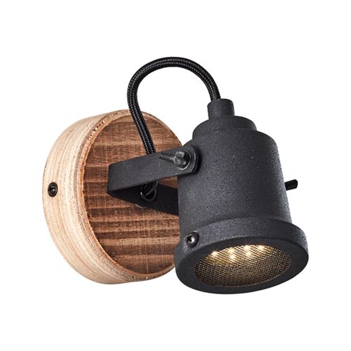 4004353374951 - BRILLIANT Inge Wandspot holz dunkel schwarz InnenleuchtenStrahler-Wand 1x PAR51 GU10 6W geeignet für Reflektorlampen (nicht enthalten) Kopf schwenkbar 4004353374951 - BRILLIANT Inge Wandspot holz dunkel schwarz InnenleuchtenStrahler-Wand 1x PAR51 GU10 6W geeignet für Reflektorlampen (nicht enthalten) Kopf schwenkbar