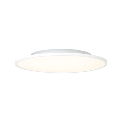 4004353327636 - BRILLIANT Lampe Buffi LED Deckenaufbau-Paneel 45cm sand weiß warmweiß 1x 30W LED integriert 3000lm 2700K Flächiges Licht für gleichmäßige Raumausleuchtung Schwebende Optik durch flachen Aufbau