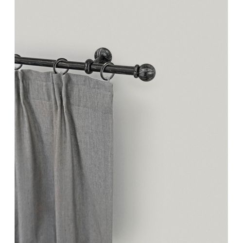 9002777198042 - Gardinenstange GARESA ESPERANCA Gardinenstangen Gr L 240 cm Ø 16 mm 1 St 1 läufig schwarz Kinder Gardinenstangen für rustikale Vorhanggarnitur verlängerbar Eisen Endk Kugel m Ringe 9002777198042 - Gardinenstange GARESA ESPERANCA Gardinenstangen Gr L 240 cm Ø 16 mm 1 St 1 läufig schwarz Kinder Gardinenstangen für rustikale Vorhanggarnitur verlängerbar Eisen Endk Kugel m Ringe