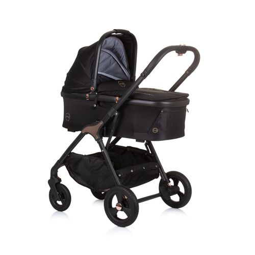3800931057862 - Kombikinderwagen 3 in 1 Infinity i-Size Babyschale Babywanne Sportsitz schwarz