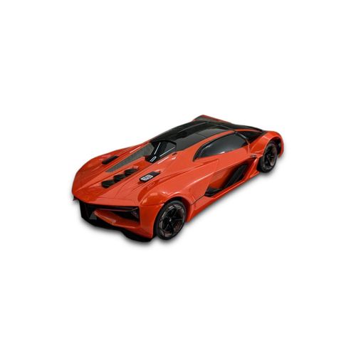 0090159061434 - Tech 81525 - Ferngesteuertes Auto - Lamborghini Terzo Millennio (orange Maßstab 124)