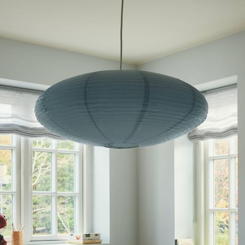 5704924018848 - Lampenschirm Villo 60 aus Papier Ø 60cm Höhe 25cm blau