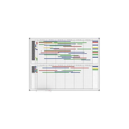 4002390081627 - MAUL Jahresplaner Basic 6-35-12 9 SET inkl Magnetbändern und Schere