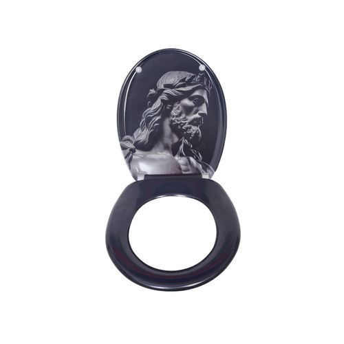 4002071273211 - sanicomfort WC-Sitz Duroplast mit Absenkautomatik Toilettensitz passend für alle handelsüblichen WC-Becken (Divine) 4002071273211 - sanicomfort WC-Sitz Duroplast mit Absenkautomatik Toilettensitz passend für alle handelsüblichen WC-Becken (Divine)