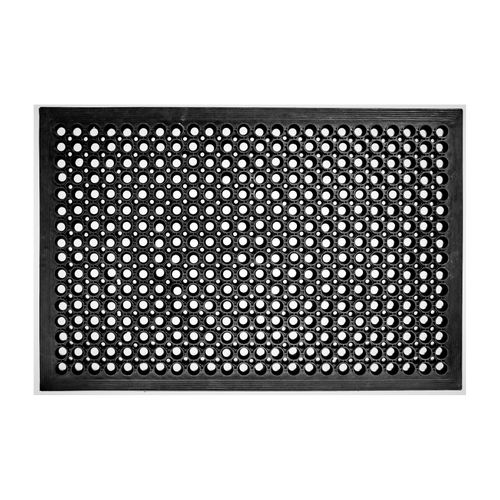 4260620356642 - Fußmatte MONA 90x150x12 cm schwarz Eingang Matte außem Ringmuster