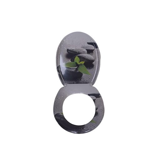 9006947045440 - sanicomfort WC-Sitz Duroplast mit Absenkautomatik Toilettensitz passend für alle handelsüblichen WC-Becken (Light wet Stone) 9006947045440 - sanicomfort WC-Sitz Duroplast mit Absenkautomatik Toilettensitz passend für alle handelsüblichen WC-Becken (Light wet Stone)