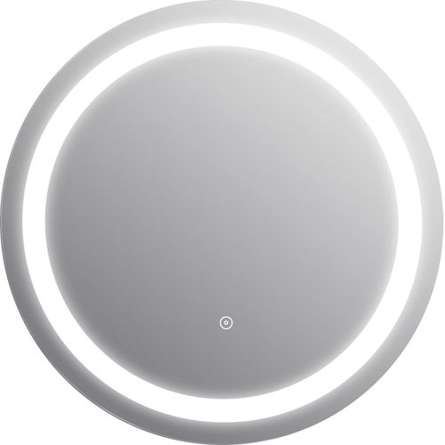 9006947066223 - VEROSAN LED-Lichtspiegel BRIETTA 60 x 60 cm mit Touchsensor dimmbar grau|silberfarben