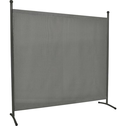 4021093022027 - Stellwand ANGERER FREIZEITMÖBEL grau Stellwände B H 178cm x 178cm Obermaterial 70% Polyethylen 30% PVC (BH) ca 178x178 cm B178cm H178cm