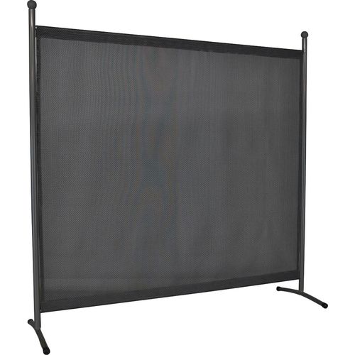 4021093028869 - Stellwand ANGERER FREIZEITMÖBEL grau (anthrazit) Stellwände B H 178cm x 178cm Obermaterial 70% Polyethylen 30% PVC (BH) ca 178x178 cm B178cm H178cm