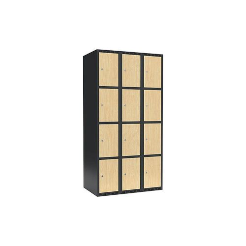 7042424848854 - 4er-Schließfachschrank Fydor 3 Abteile grau Birke B 900 mm 3 Abteile flache Dachform Zylinderschloss 7042424848854 - 4er-Schließfachschrank Fydor 3 Abteile grau Birke B 900 mm 3 Abteile flache Dachform Zylinderschloss