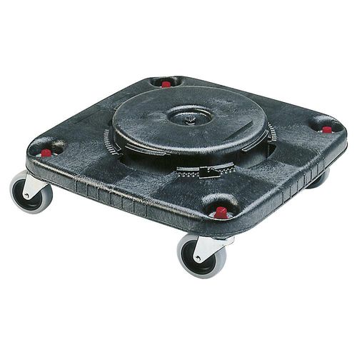 0086876044355 - BRUTE® Transportroller eckig 4 Lenkrollen Bajonettverschluss PE Metall grau Rubbermaid 0086876044355 - BRUTE® Transportroller eckig 4 Lenkrollen Bajonettverschluss PE Metall grau Rubbermaid