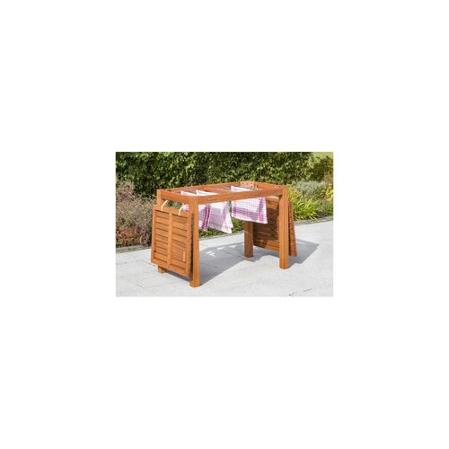 4033662259406 - Gartentisch Trockentisch Eukalyptus natur 60 cm x 100 cm x 75 cm 4033662259406 - Gartentisch Trockentisch Eukalyptus natur 60 cm x 100 cm x 75 cm