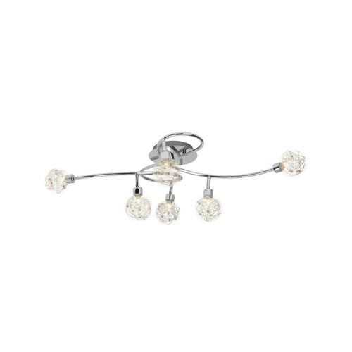 4004353216084 - Lampe Joya Deckenspot 6flg chrom 6x QT14 G9 33W geeignet für Stiftsockellampen (nicht enthalten) Köpfe schwenkbar - silber - Brilliant 4004353216084 - Lampe Joya Deckenspot 6flg chrom 6x QT14 G9 33W geeignet für Stiftsockellampen (nicht enthalten) Köpfe schwenkbar - silber - Brilliant