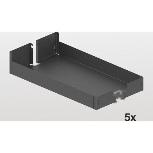 7630015349288 - Einhängetablar-Set à 5 Stück Liro 400 Hochschrank Standard anthrazit - Peka