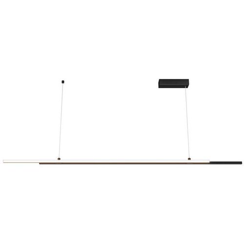 4262431050993 - - Hängeleuchte Pendelleuchte Esszimmerlampe led Stab Designleuchte Alu schwarz